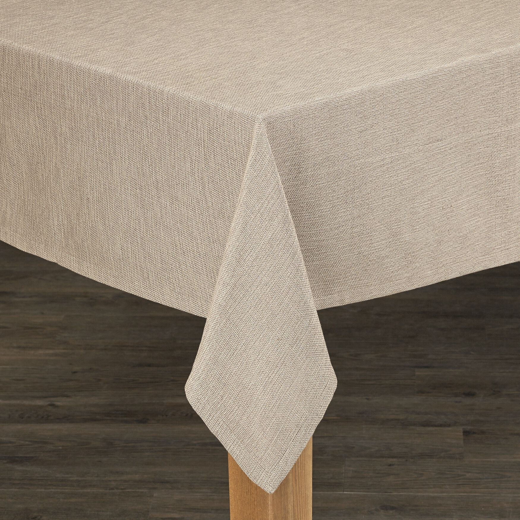 DANUBE TABLECLOTHS, STONE, hi-res image number 0