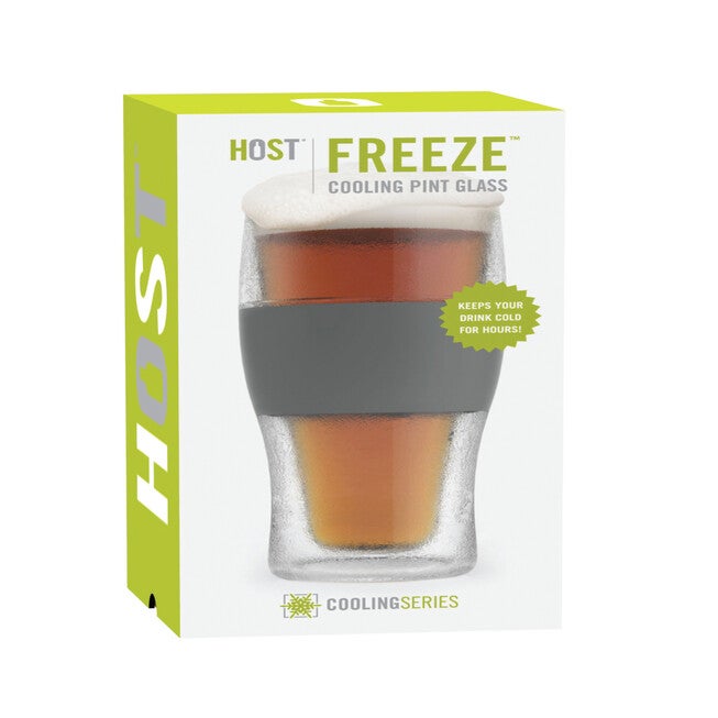 Freeze Cooling Pint Glass By, , alternate image number null