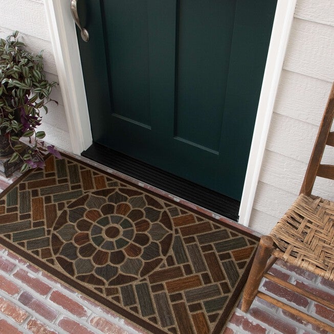 Ornamental Grain Door Mat, , alternate image number null