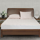 All-In-One Copper Effects Antimicrobial Fitted Mattress Pad, Twin, WHITE, hi-res image number null