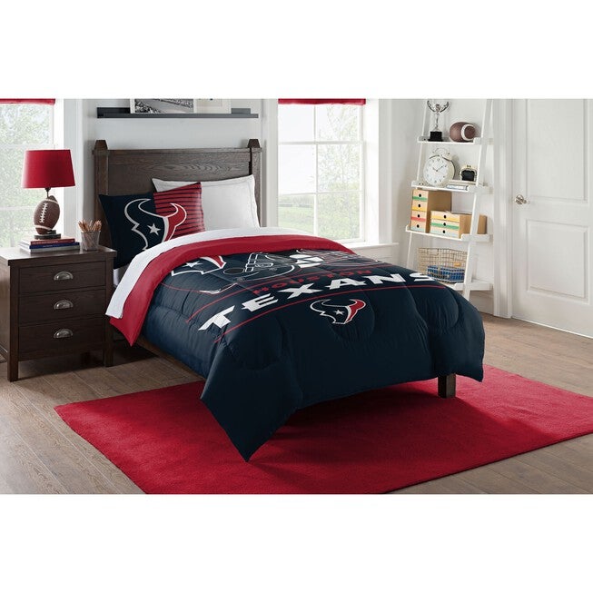 COMFORTER SET DRAFT-TEXANS, MULTI, hi-res image number null