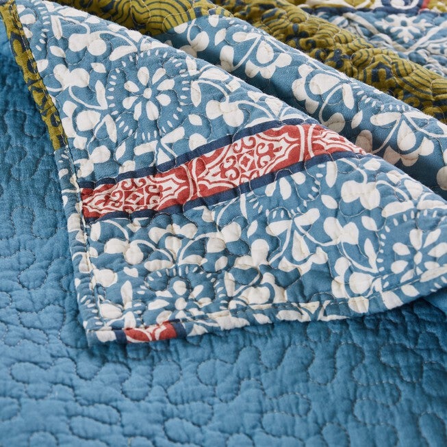 Shangri-La Quilted Throw Blanket, , alternate image number 2
