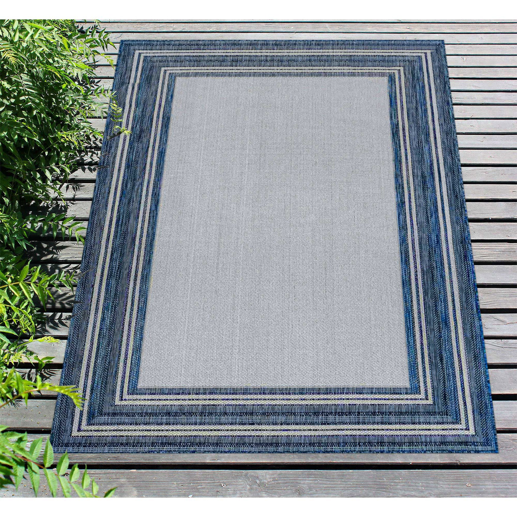 Liora Manne Carmel Multi Border Indoor/Outdoor Rug, , alternate image number 5