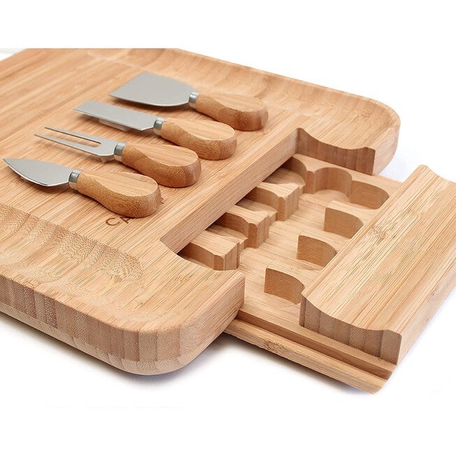 Realtree Cheese Board Charcuterie Set, , on-hover image number 1