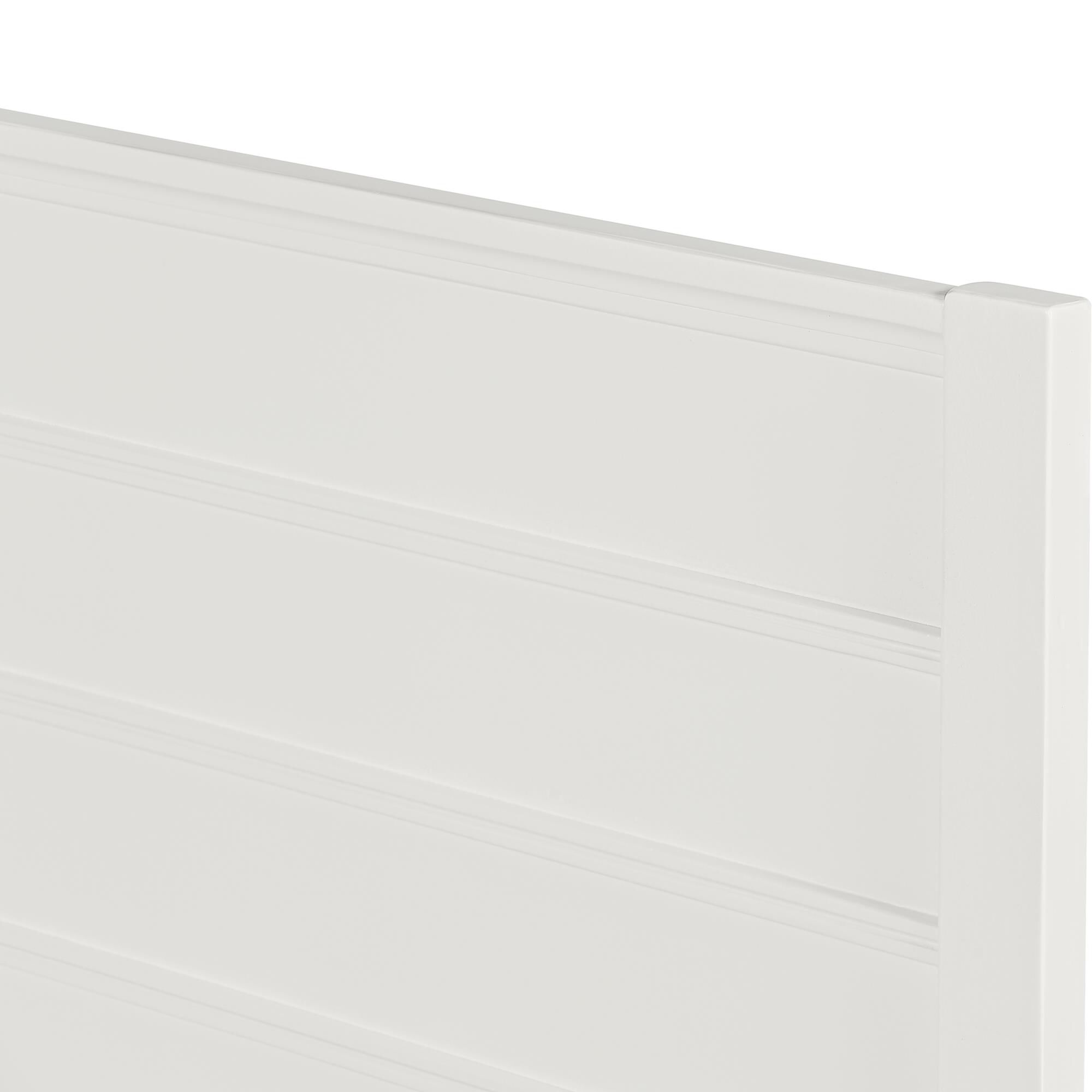 Caroline Wooden Platform Bed in Oak, King, WHITE, alternate image number 7