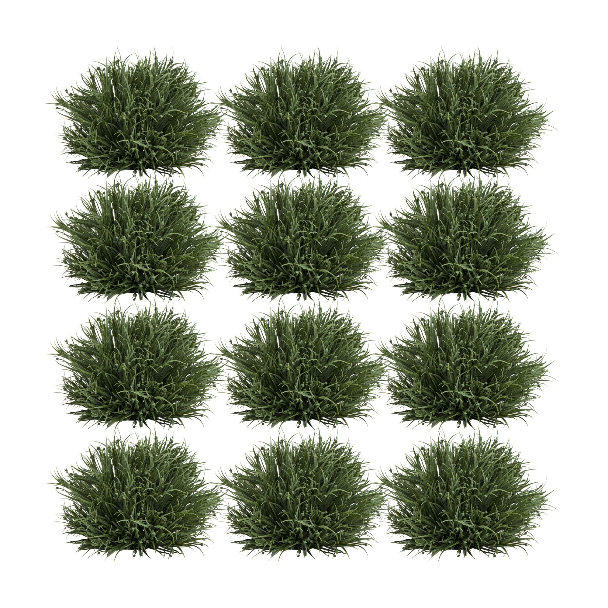 Half Orb (Set of 12) 6.5 inchesD Plastic, GREEN, hi-res image number 0