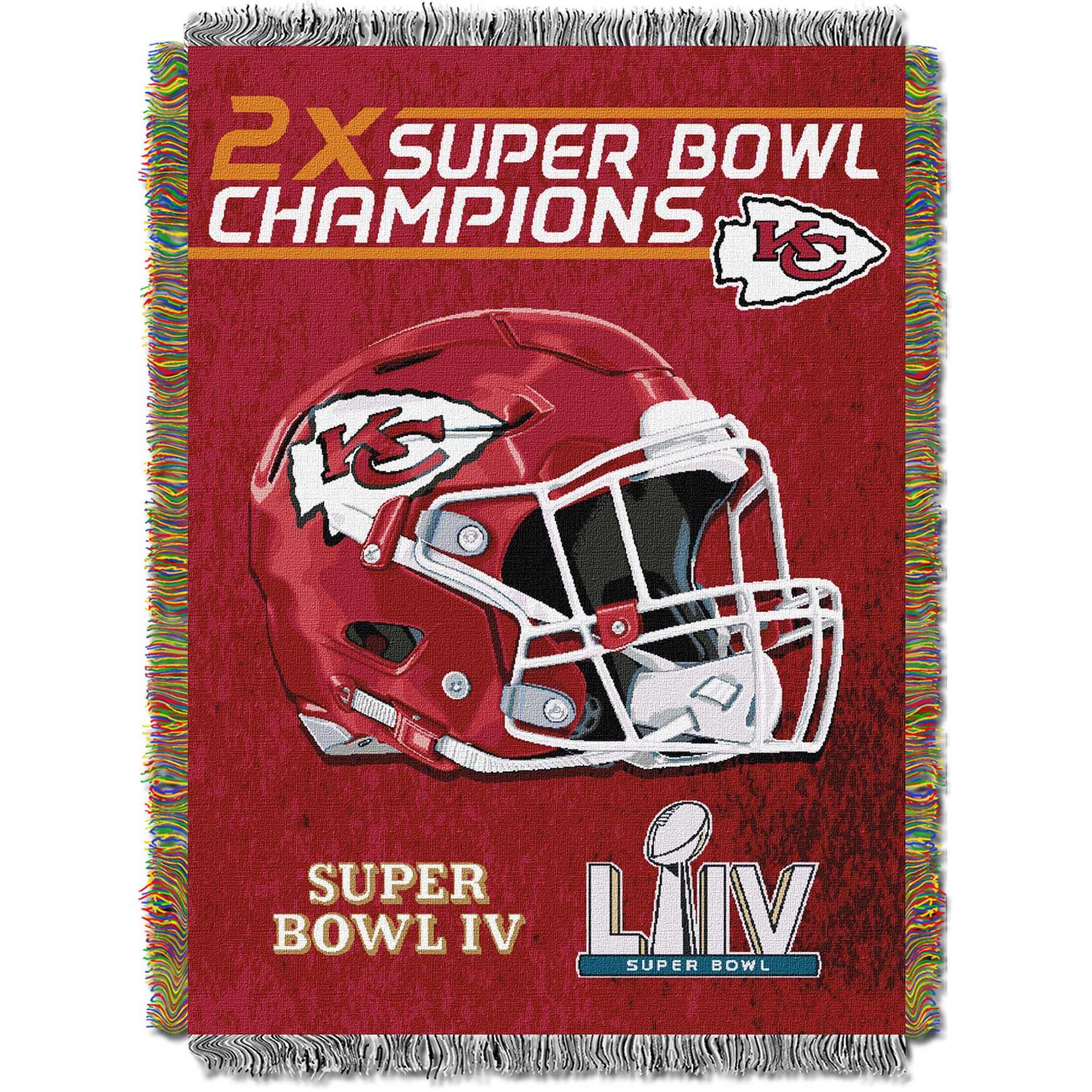 Chiefs Commemorative Series Throw, MULTI, hi-res image number 0