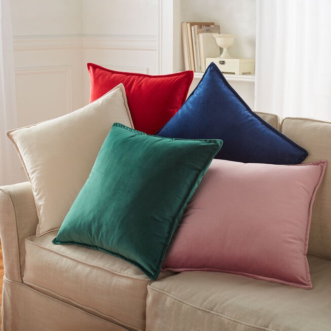 BH Studio 20 inchesSq. Velvet Pillow Cover, , on-hover image number 1