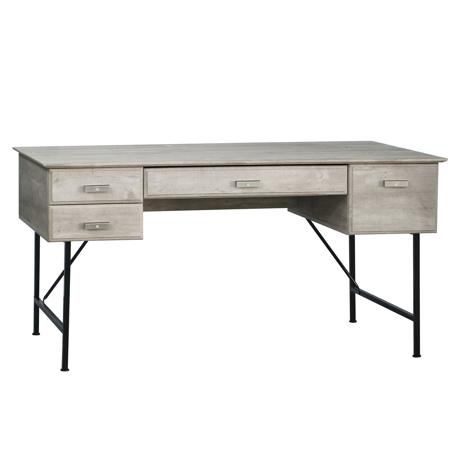 Saint Birch Elma Writing Desk, Washed Gray Writing Desk, GREY, hi-res image number 0
