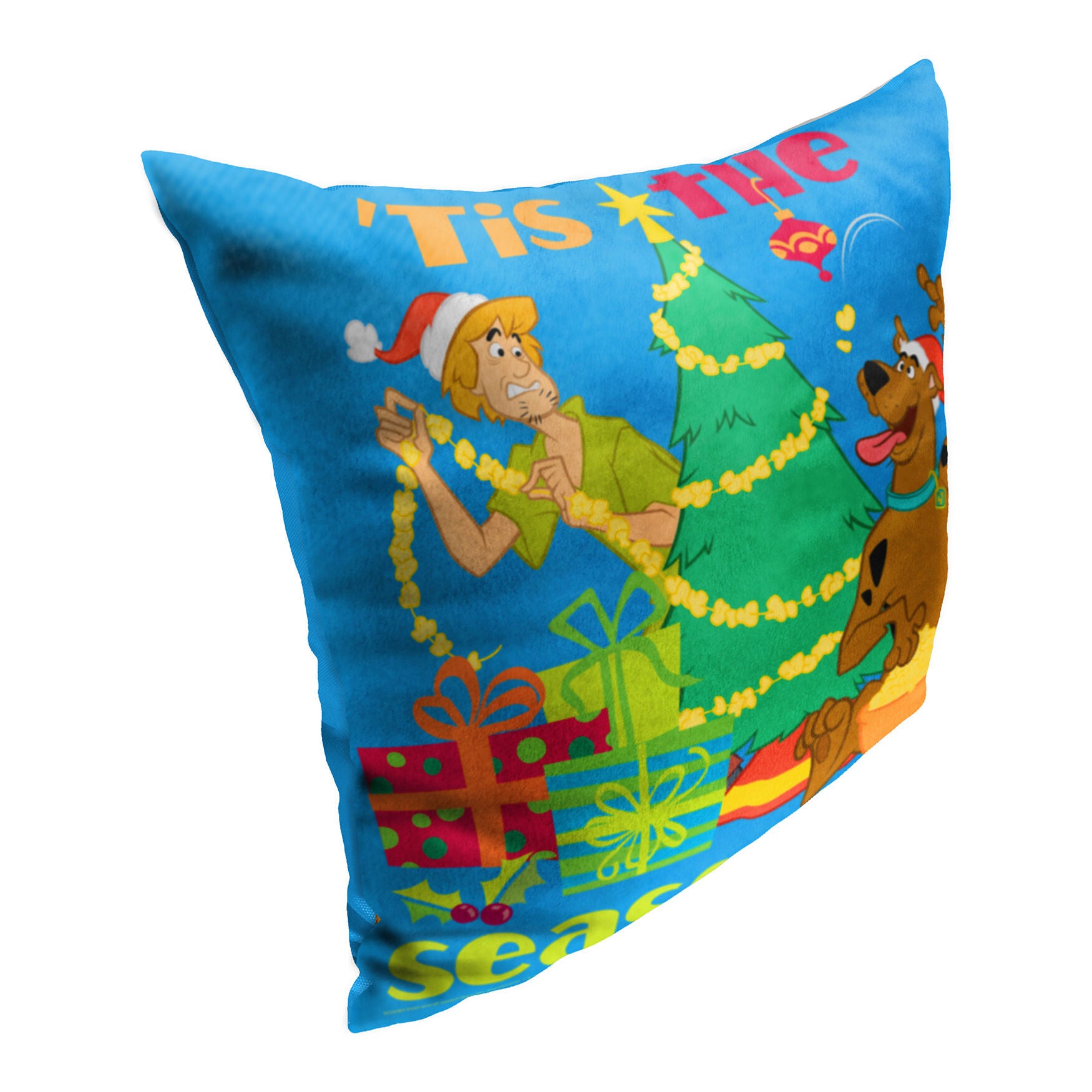 Wb Scooby Doo Tis The Season 18X18 Printed Throw Pillow, , on-hover image number 1