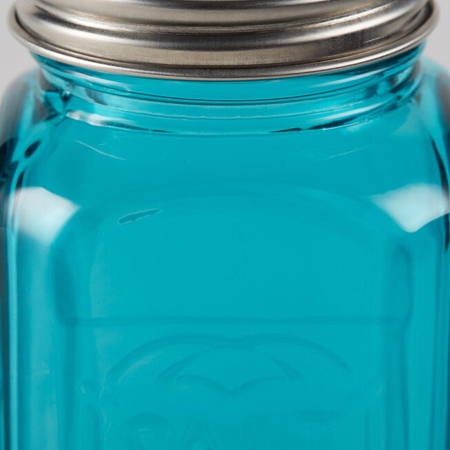 Retro Glass Salt & Pepper Set - Turquoise, , alternate image number 3