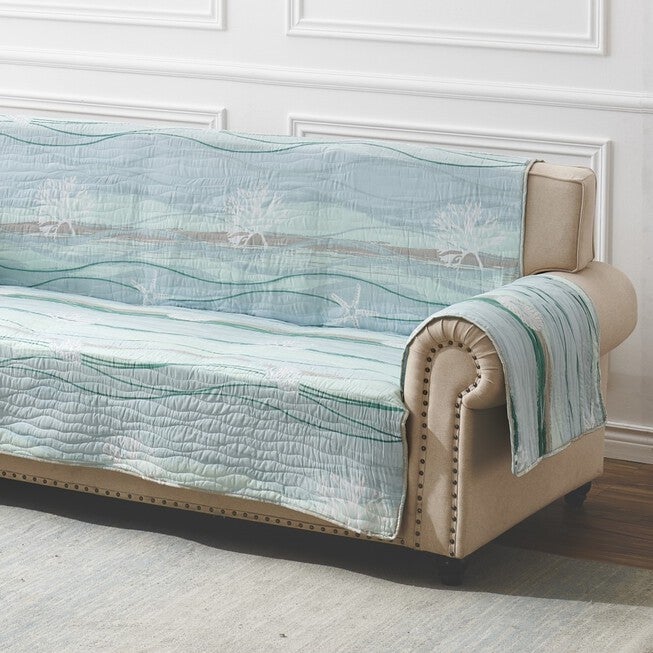 Maui Sofa Quilted Furniture Protector, MULTI, alternate image number 3