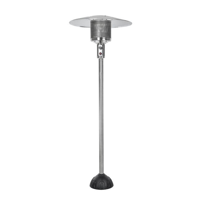 Stainless Steel Natural Gas Patio Heater, STAINLESS STEEL, hi-res image number null