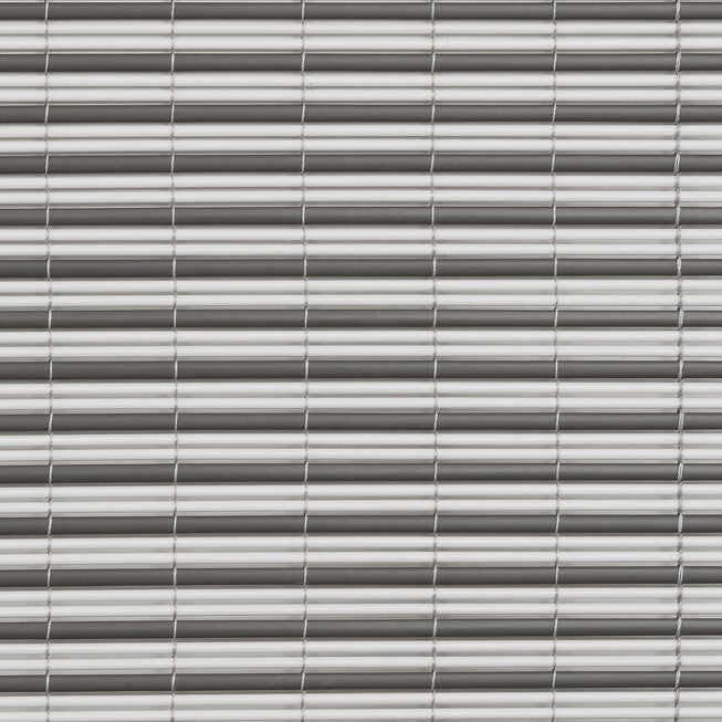 Cordless Veranda Vinyl Roll-Up Blind, Charcoal Silver, , alternate image number null