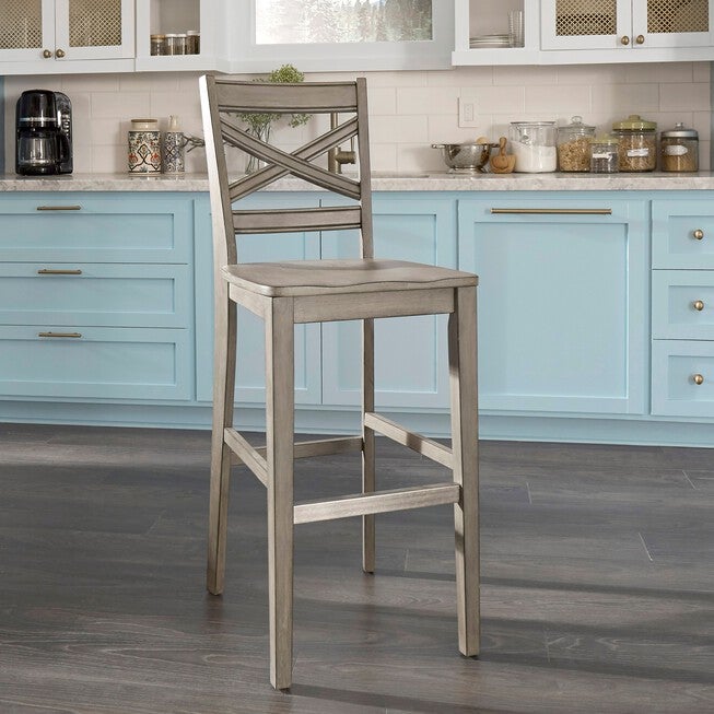 Mountain Lodge Bar Stool , MULTI GRAY, hi-res image number null