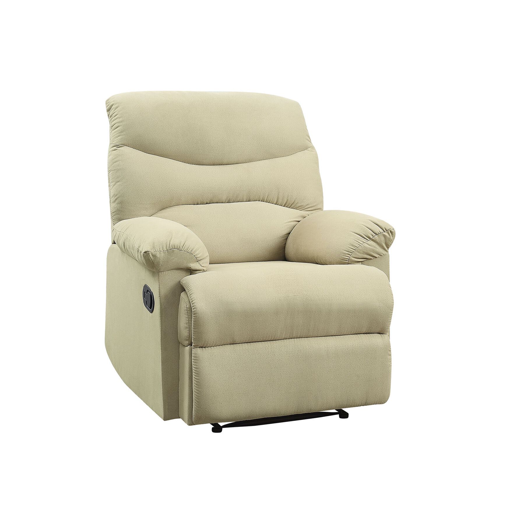 Recliner (Motion), BEIGE MICROFIBER, hi-res image number 0