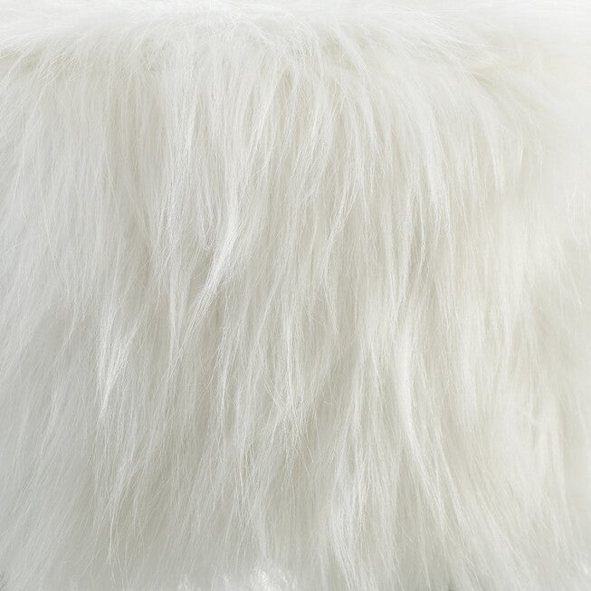 Faux Fur Foot Stool, , alternate image number null