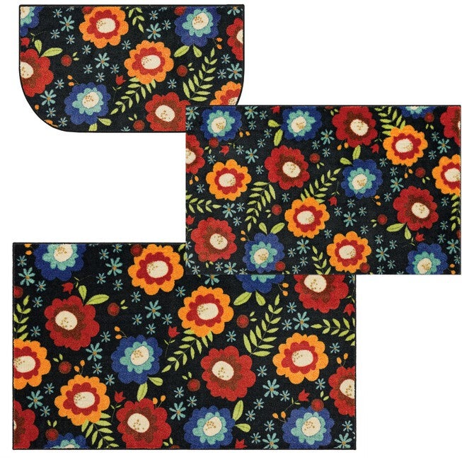 Sweet Flowers Kitchen Rug, , alternate image number 8