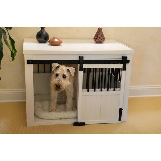 New Age Pet® Homestead Dog Crate, ANTIQUE WHITE, hi-res image number null