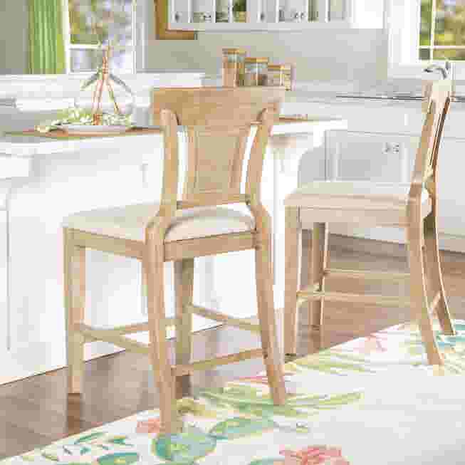Duncan counter stool in a kitchen/dining area