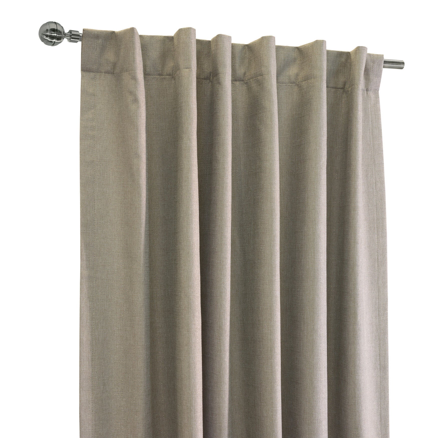 Baxter Blackout Dual Header Curtain Panel, , alternate image number 3