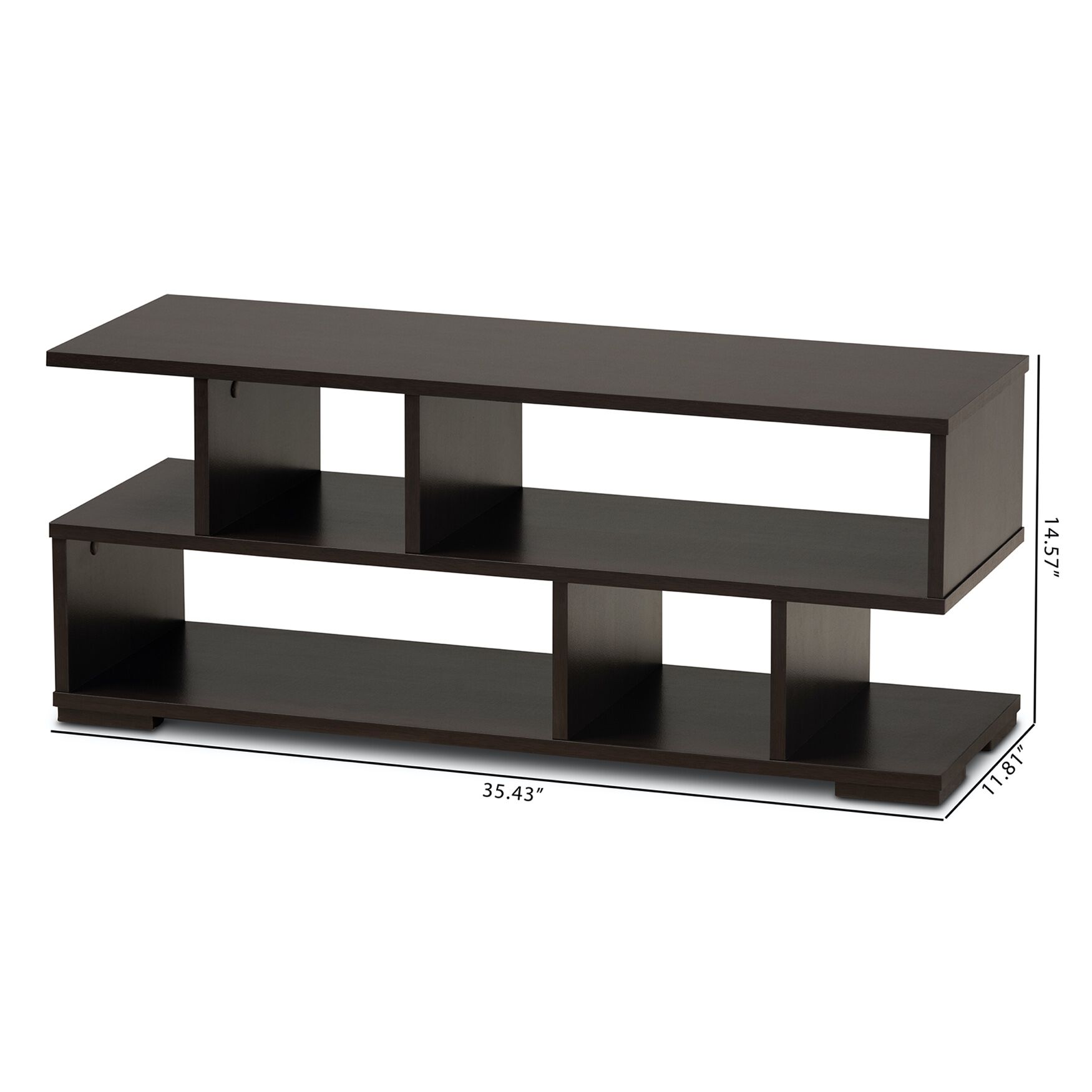 Arne Wood Tv Stand Furniture, , alternate image number 4