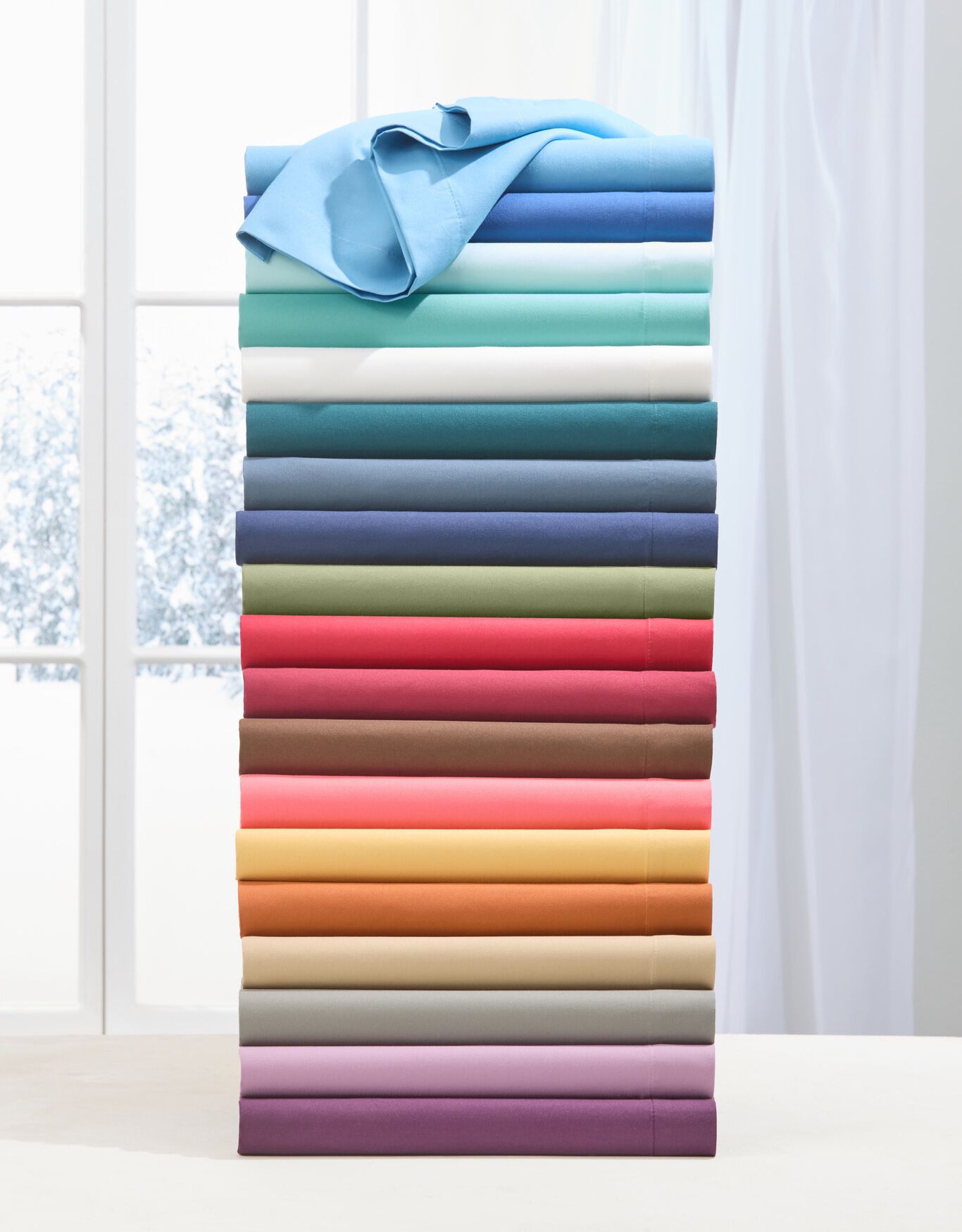 BH Studio Solid Microfiber Sheet Set, SAGE, on-hover image number 1