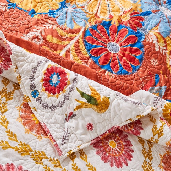Topanga Cotton-Rich Bedspread Set, , alternate image number 3