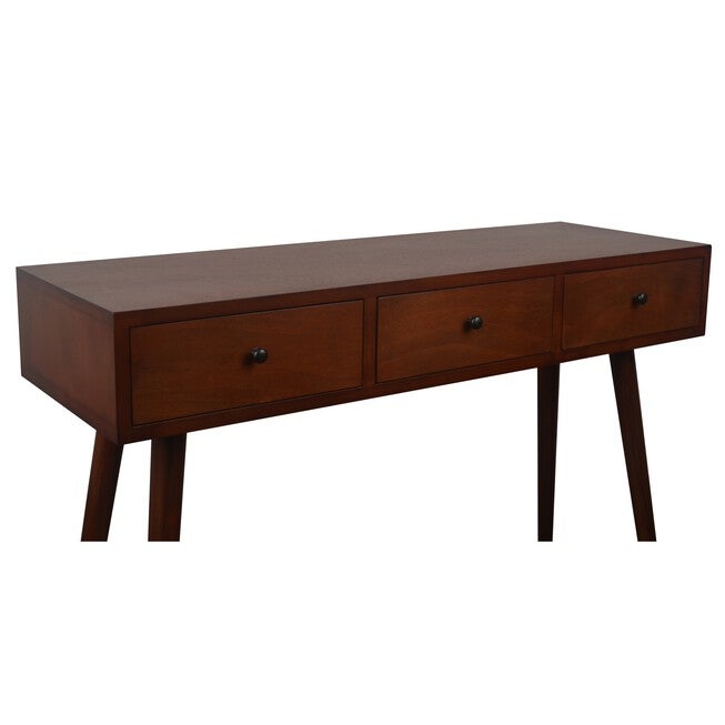 Mid-Century 3-Drawer Console Table , , alternate image number 4