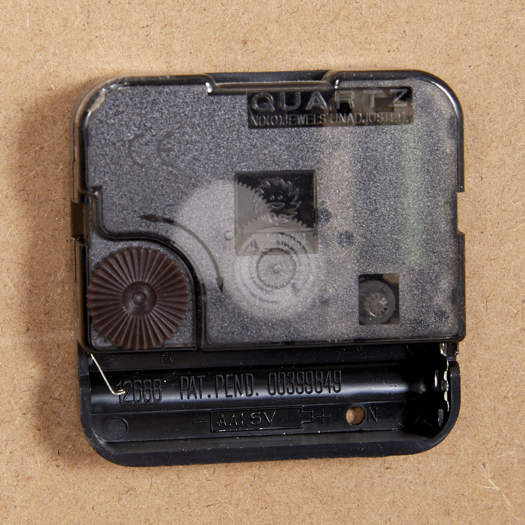 White Vintage Wood Wall Clock, , on-hover image number 1