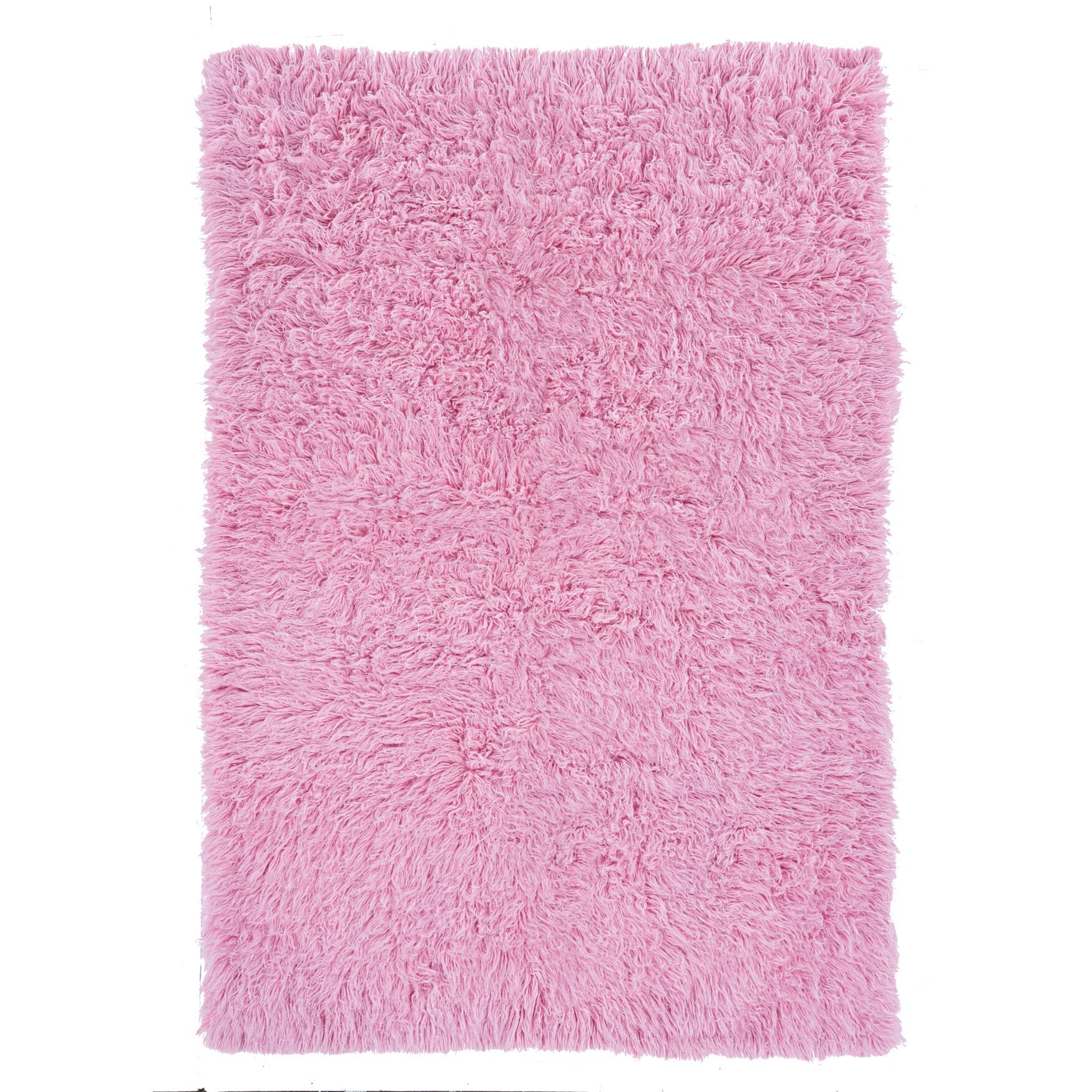 Flokati Pastel Pink Rug, PINK, hi-res image number 0