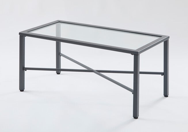 Riviera Steel Coffee Table, BLACK, hi-res image number null