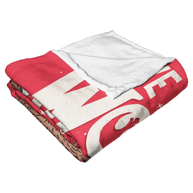 Star Wars Wookie Xmas Silk Touch Throw Blanket, , alternate image number null