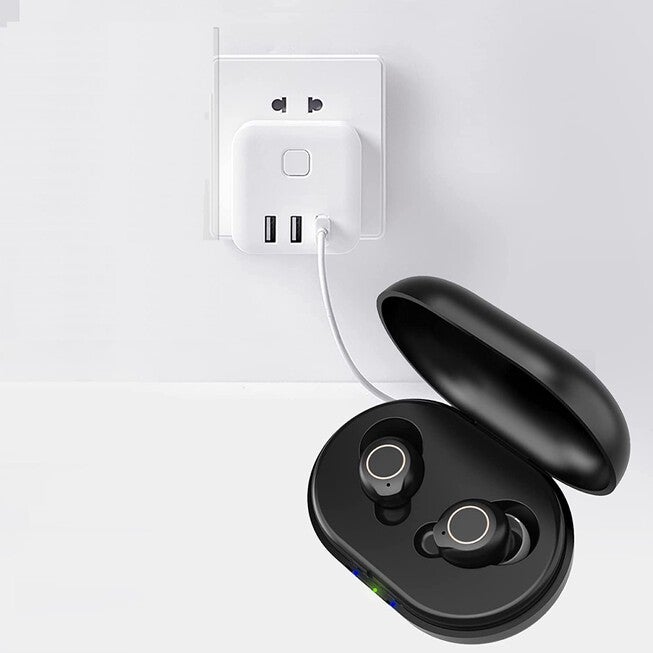 Invisible Hearing Aids With Charging Case Wellness, , alternate image number null