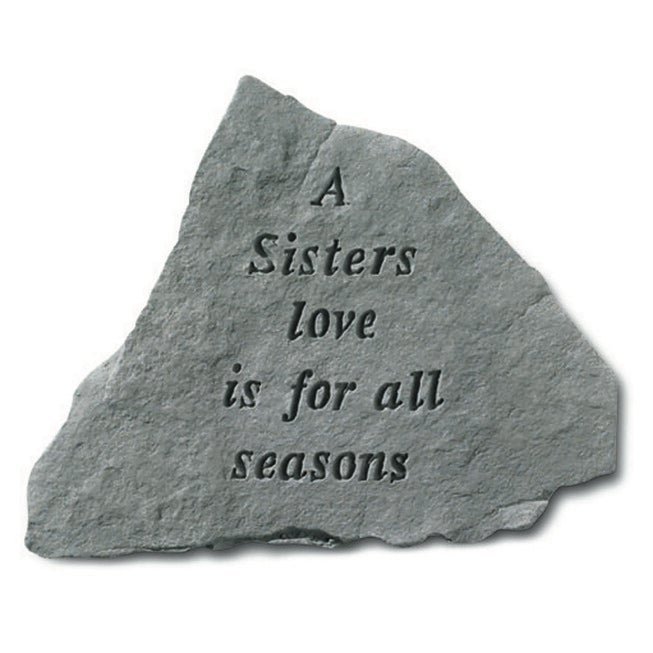 A Sister'S Love Is For All Seasons Garden Accent Stone, GREY, hi-res image number null
