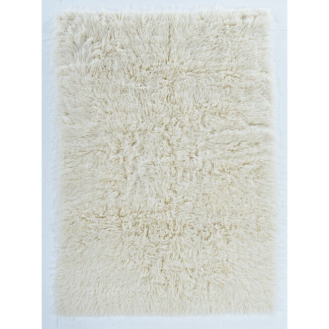 Flokati Natural Rug, NATURAL, hi-res image number 0