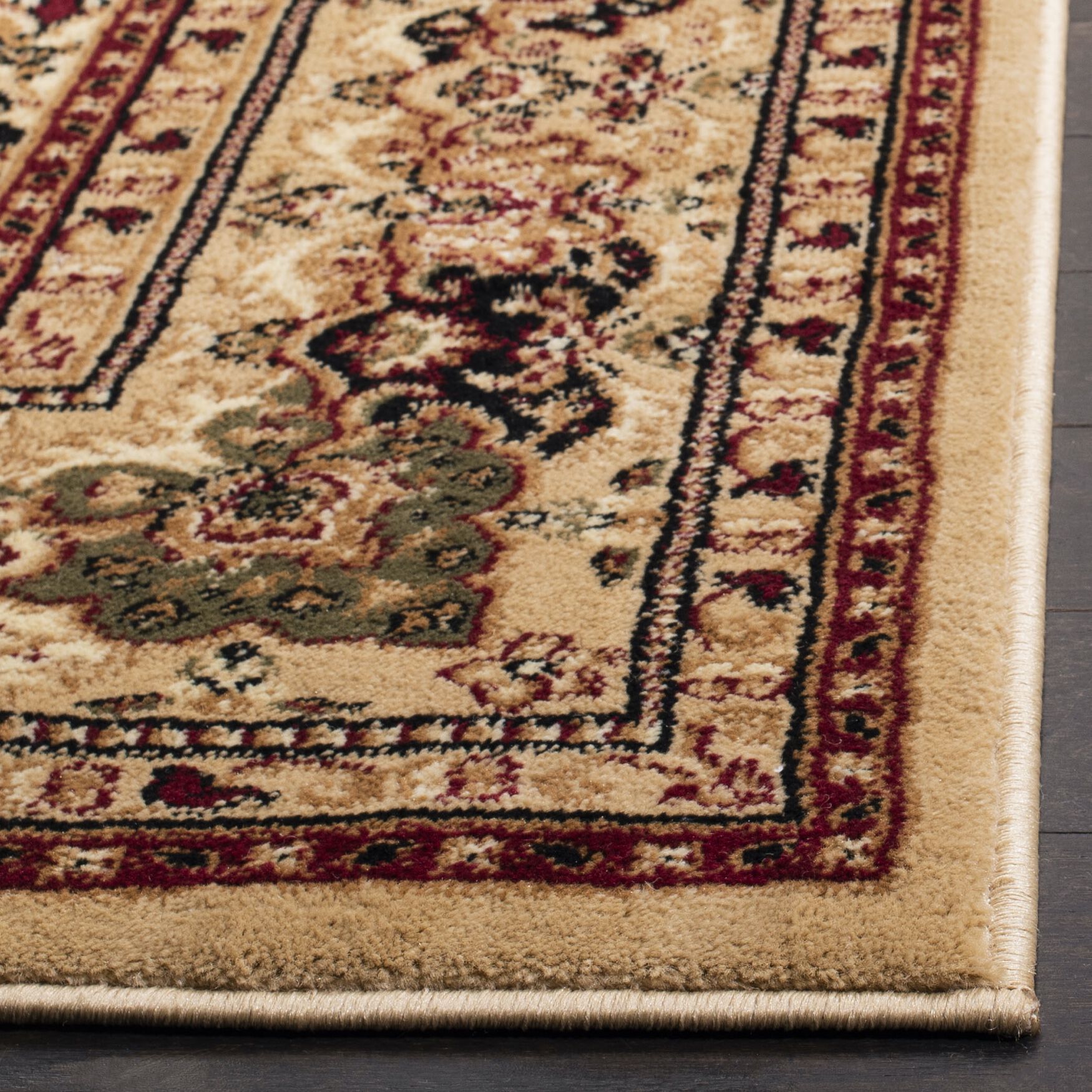 Lyndhurst 221 Multi / Beige 2'-3 inches X 4' Accent Rug, , alternate image number 2