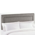King Size Upholstered Headboard, GREY LINEN, hi-res image number null