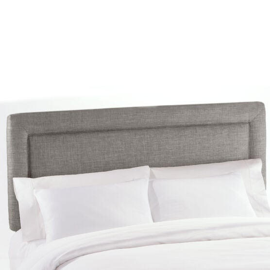 King Size Upholstered Headboard, GREY LINEN, hi-res image number null