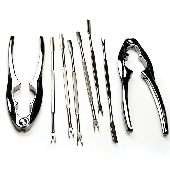 Seafood 8pc Stainless Steel Tool Set, , alternate image number 2