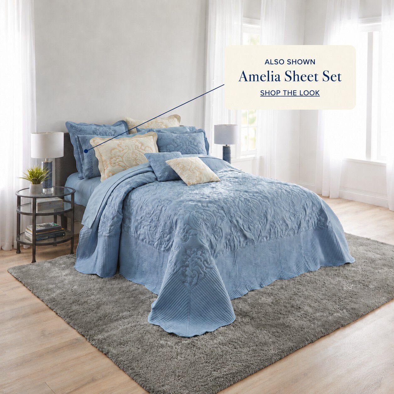 Amelia Bedspread, , alternate image number 8