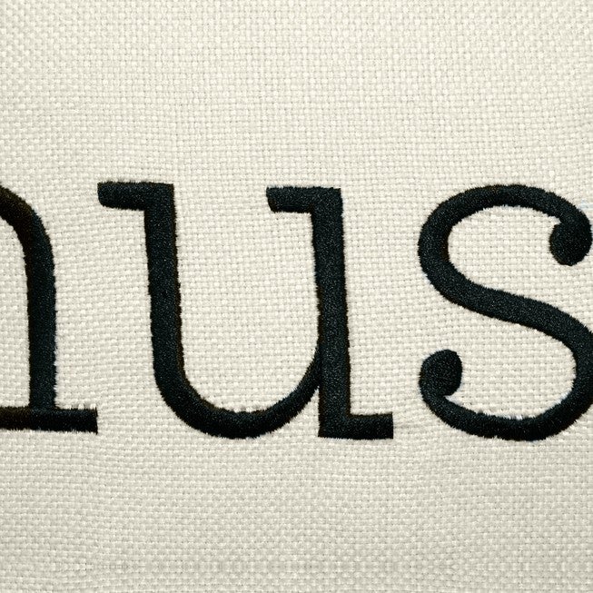 Celebrations ""Husband"" and ""Wife"" Embroidered Decorative Pillow , , on-hover image number 1