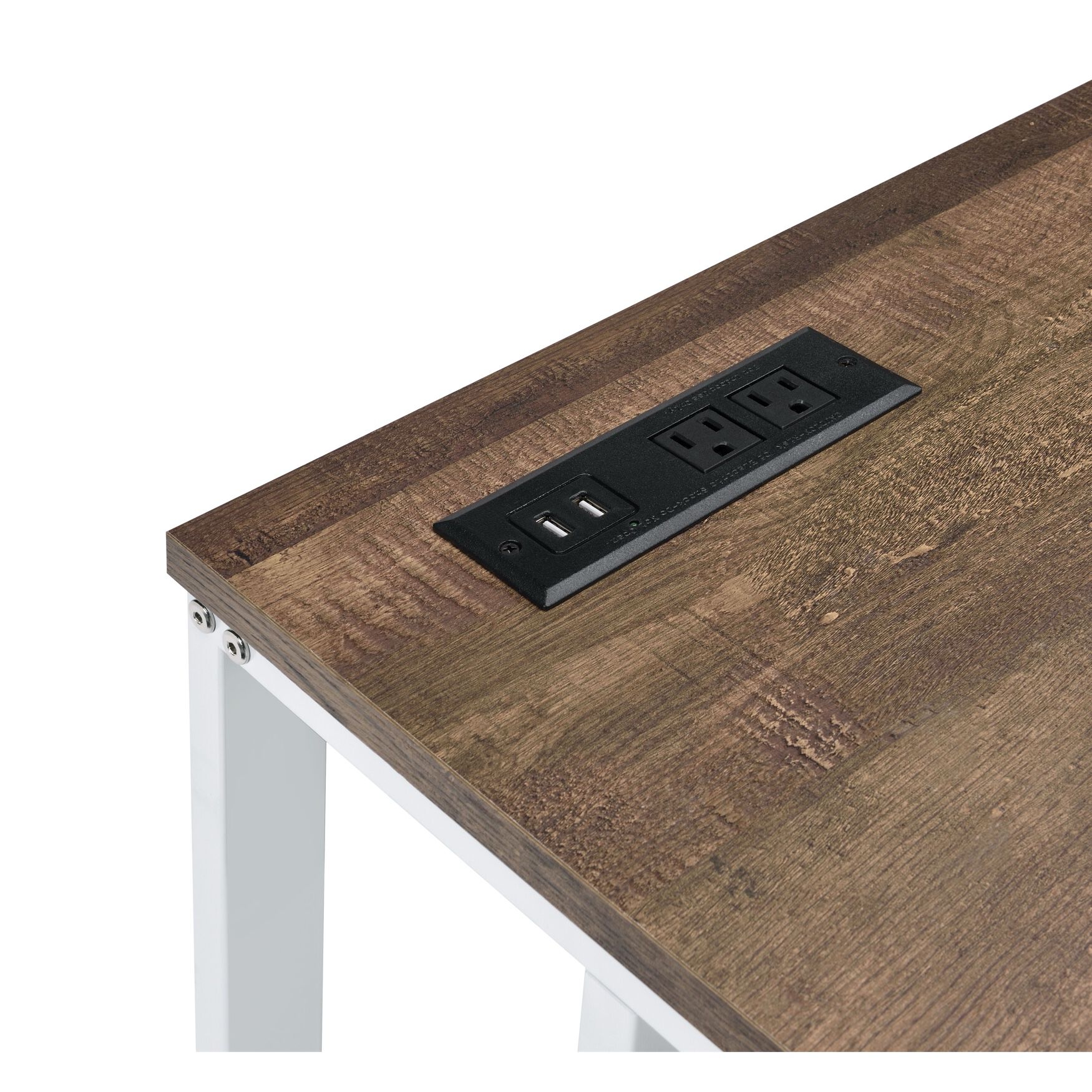 Built-In Usb Port Writing Desk, , alternate image number 3
