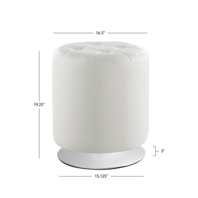 Saylor Swivel Ottoman Ottomans, , alternate image number 10