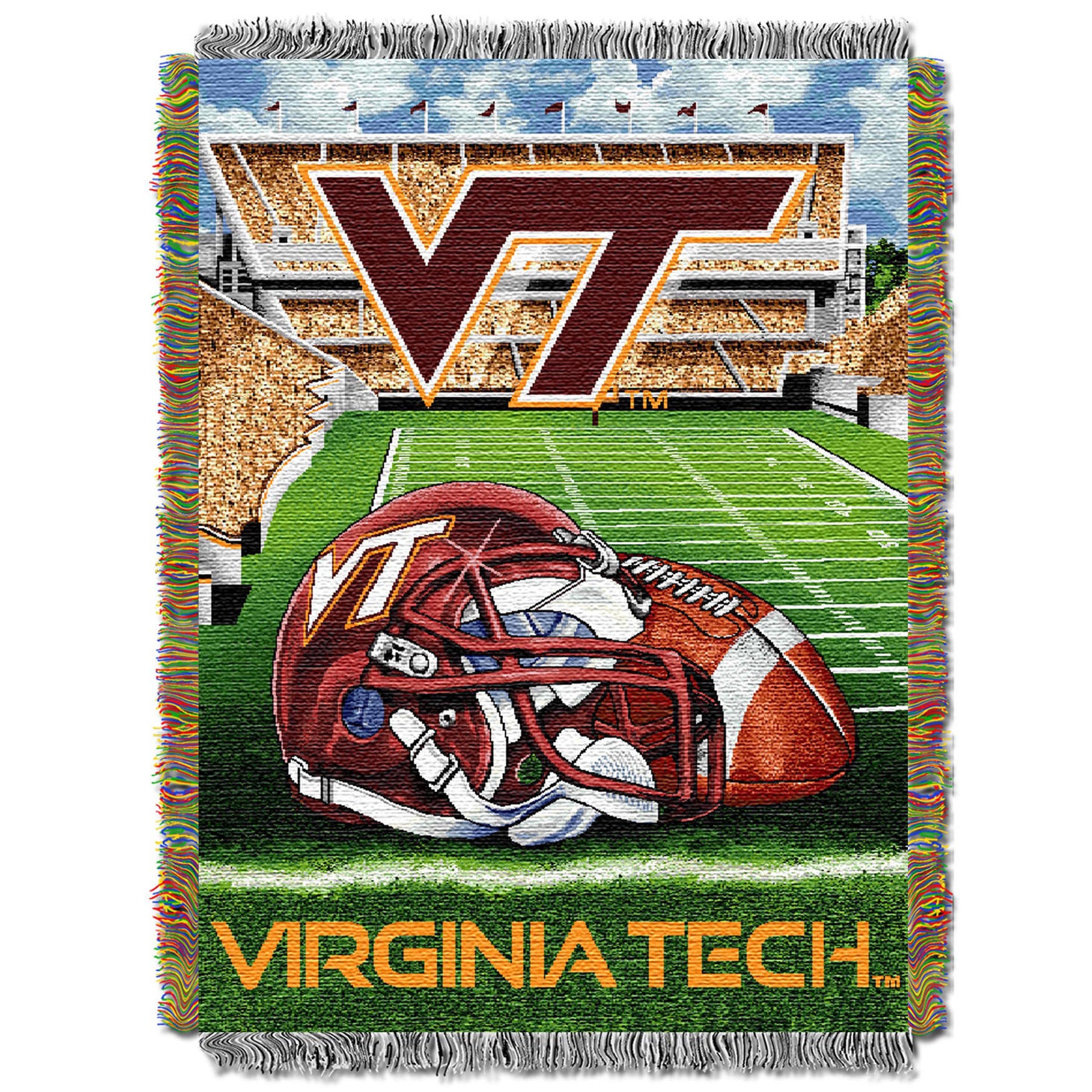 Virginia Tech HFA Throw, MULTI, hi-res image number 0
