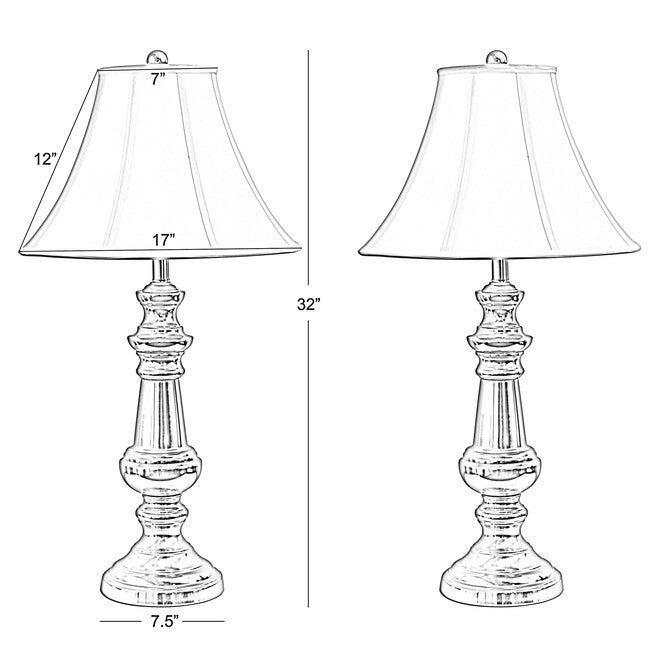 Bronze Touch Control 2-Pack Lamps, , alternate image number null