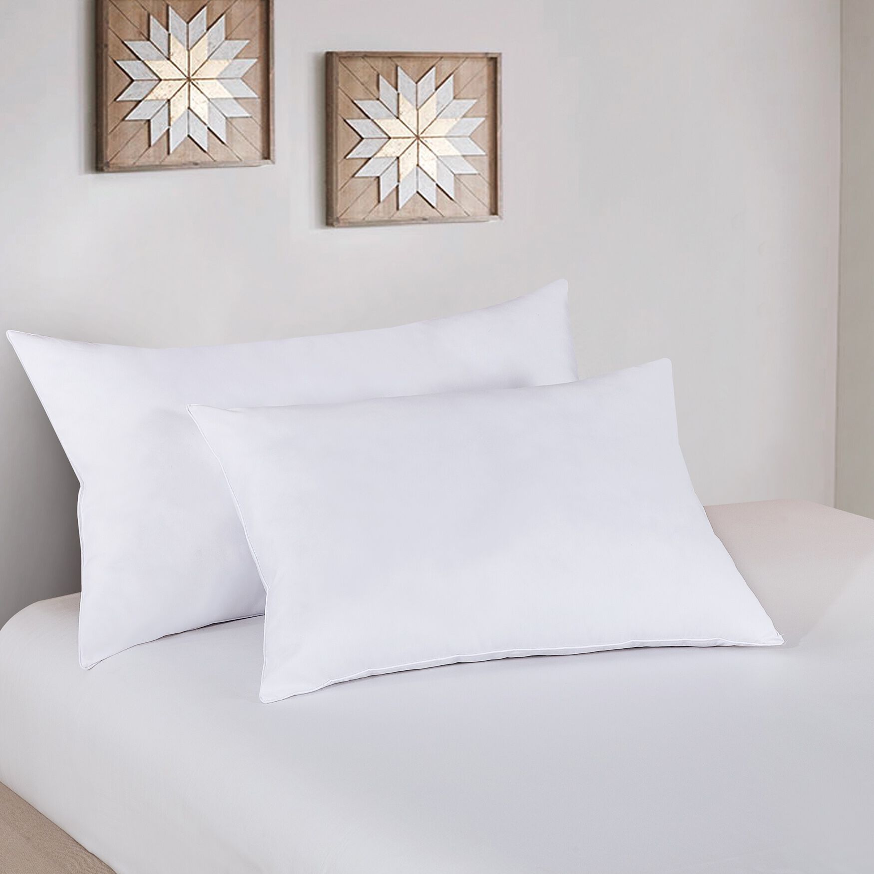 Springloft&trade; Twin Pack Down Alternative Pillow, WHITE, hi-res image number 0