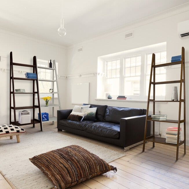 5-Shelf Ladder Bookcase-Espresso, , alternate image number null