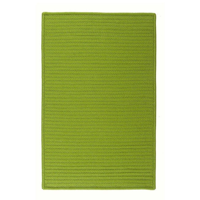 Simple Home Solid Rug , BRIGHT GREEN, hi-res image number 0