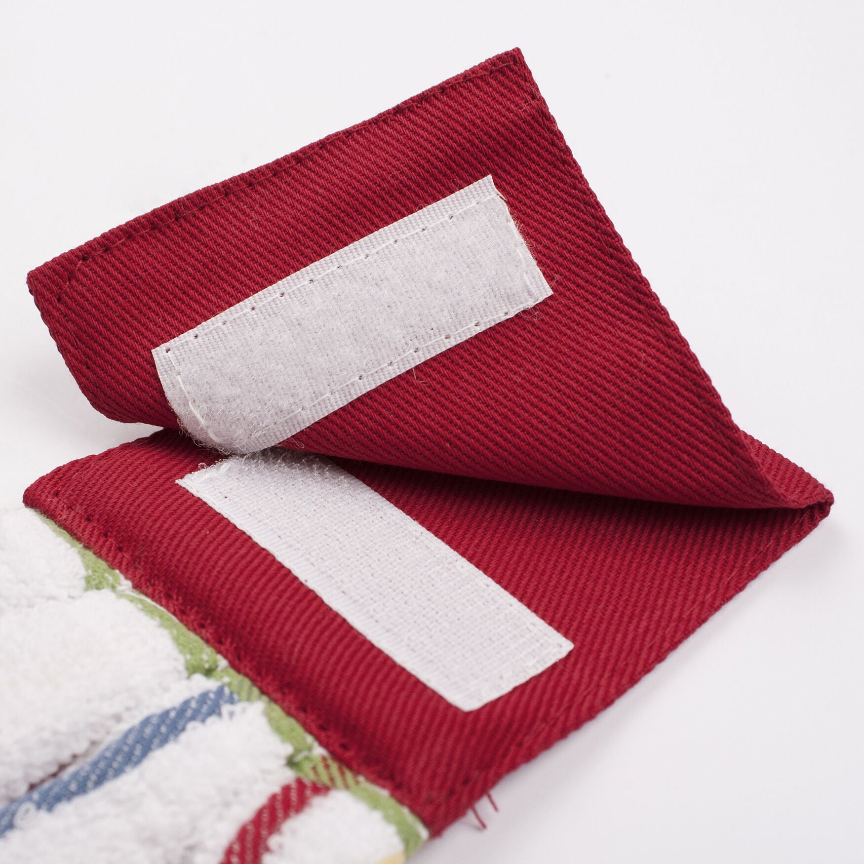 Solid And Multi Check Kitchen Tie Towel, Set Of Two, , alternate image number 7